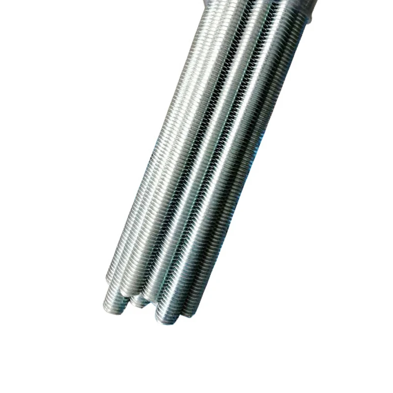 Threaded rods stud B7 B16 L7 DIN 976 full threaded M8X1000 m8 steel rod m8 stud bar m8 rods 8mm stud bar