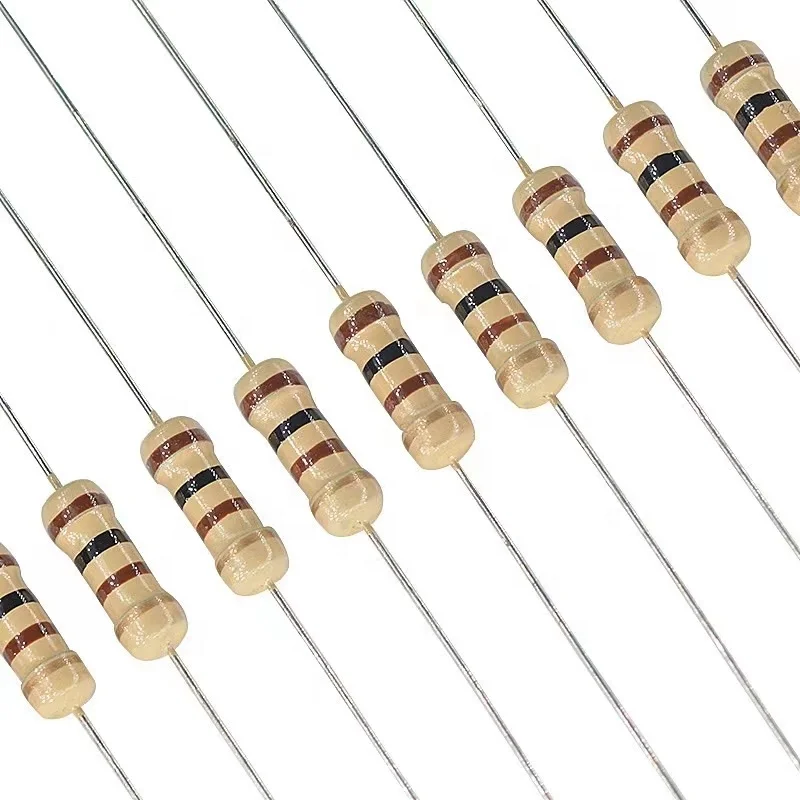 1/2w/1/4w high precision resistance carbon film resistor 1.2k ohm 2.7k ohm