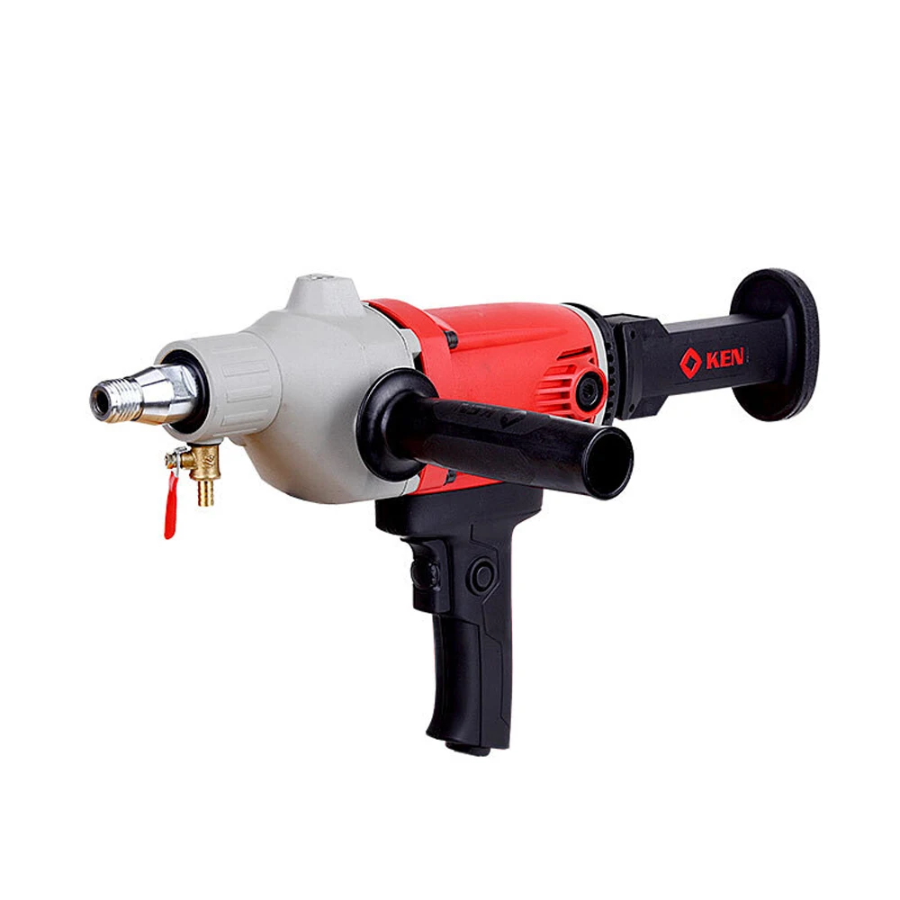 
KEN 6110B 1400W 110mm High Power Industrial Handheld Driller Diamond Water Drilling Machine 