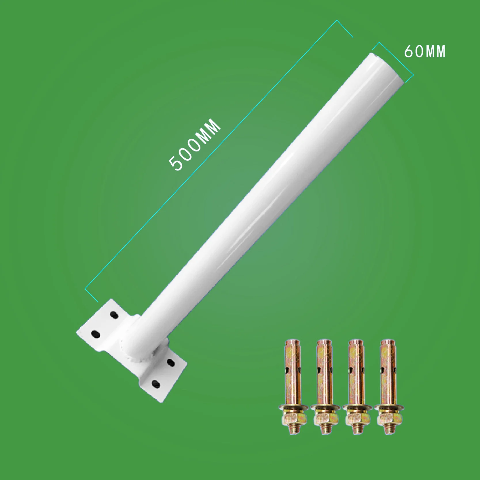 Street lamp pole solar lamp bracket support pole street lamp arm