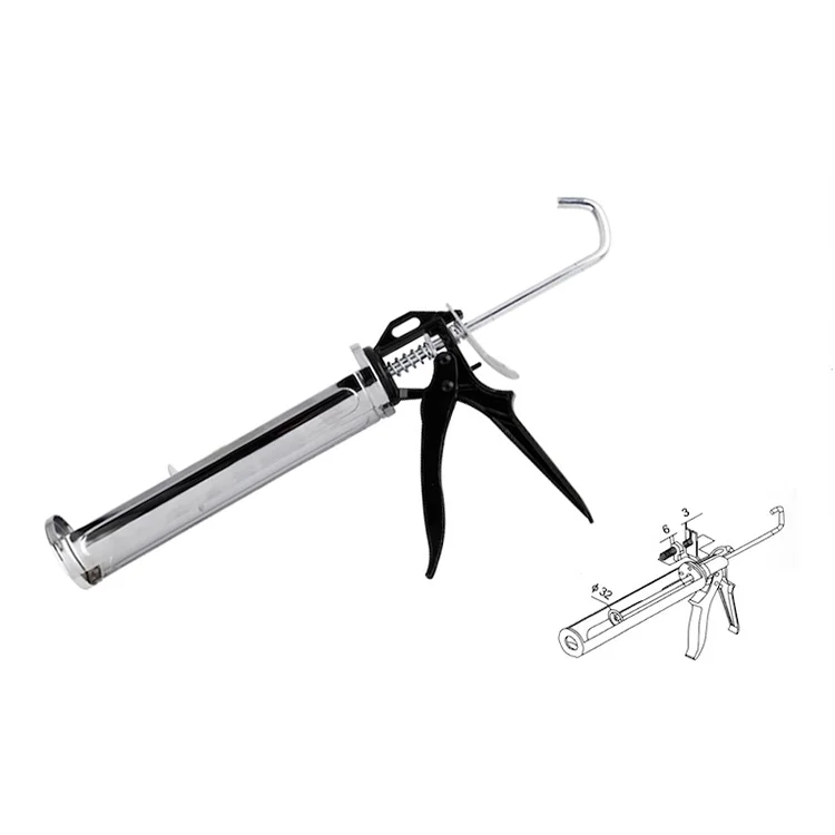 Силиконовый герметик, пистолет для герметизации, желтый, зеленый цвет, оригинальный тип картриджа, источник модели