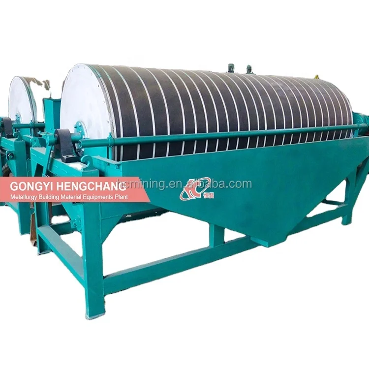 high gradient tin tungsten magnetite tin ore drum magnetic separator machine