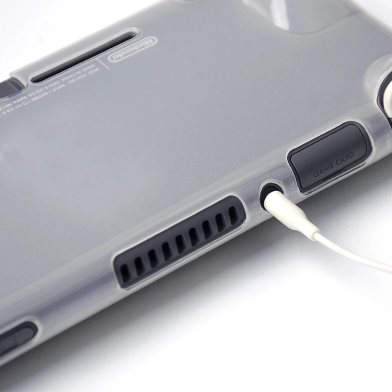 2022 Wholesale Transparent Matte TPU Flexible Shockproof Protective Shell Cover For Switch Lite Game Accessories