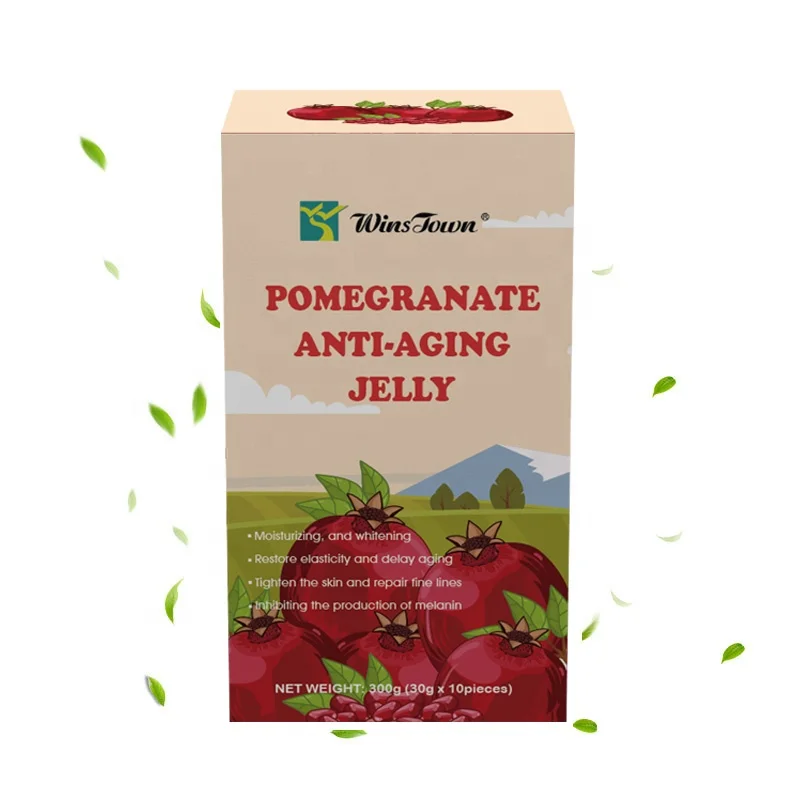 Beauty Collagen Jelly Propolis Whiten Skin Care Fruity Sucking Jelly Bag Pomegranate Flavor Berry Collagen Jelly Stick