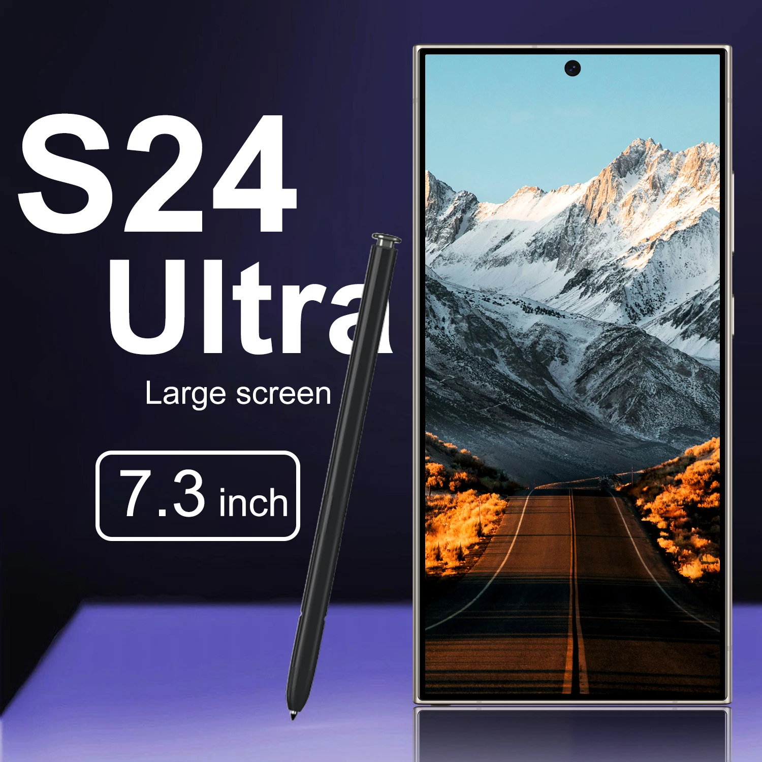 Смартфоны S24 Ultra для 16GB + 1TB 5G Dual SIM мобильный телефон оригинальный смартфон HD ooled 100W 108MP