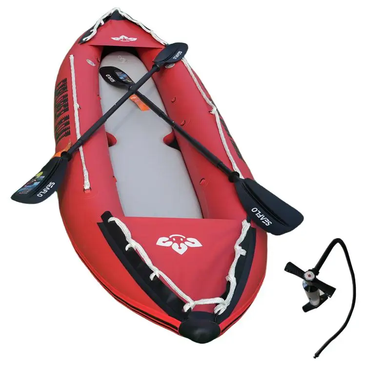 Popular Design Kayak Two People, Boats 2 Person Tandem Kayaking,Hot selling Inflatable Boat with Outboard Motor