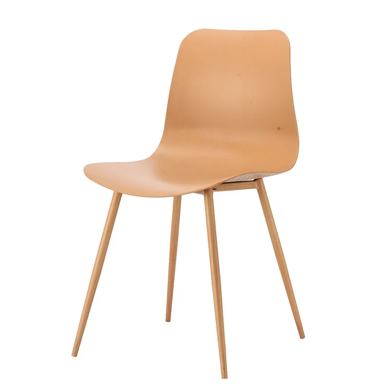 Hot Sale Modern Curve Back Vintage PP Plastic Dining Chairs