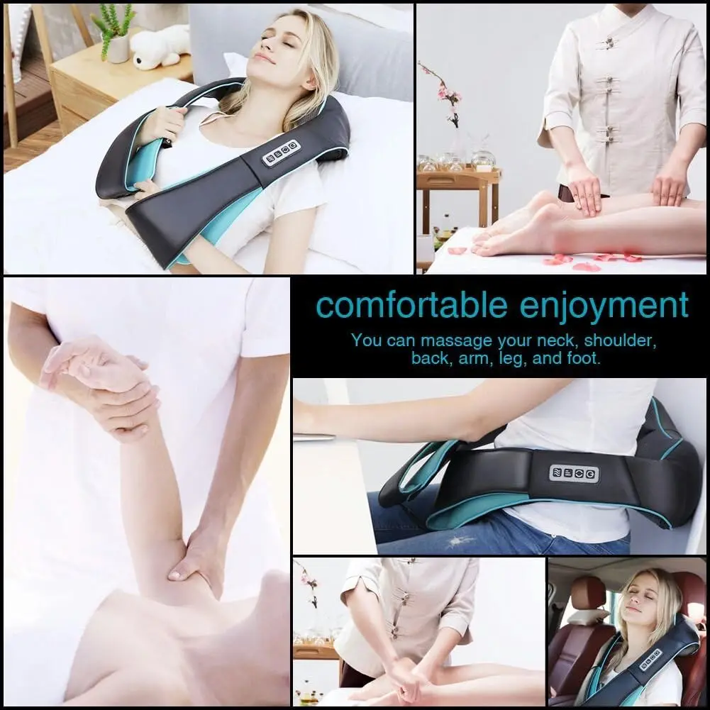Factory Direct Sales Neck Massager Shoulder Massage Machine Muscle Pain Relief for Neck,Back,Shoulder,Foot Body