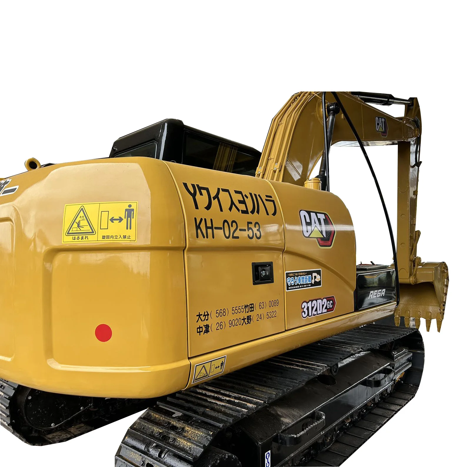 Экскаватор c с оригинальной покраской по низкой цене 312d2 готов к отправке