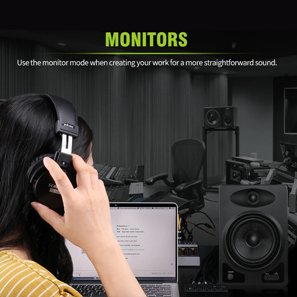 Factory produce supply 5 inch studio senior active monitor speakers A5BT for small control room