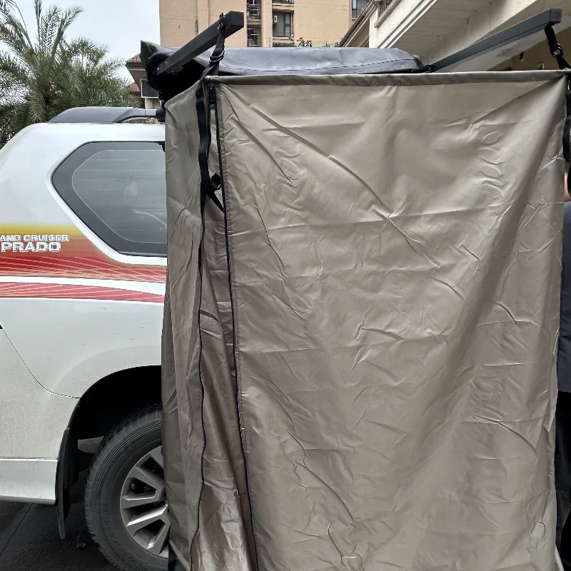 High Quality Portable Outdoor Toilet Bathing Tent Car Side Awning Camping Shower Tent