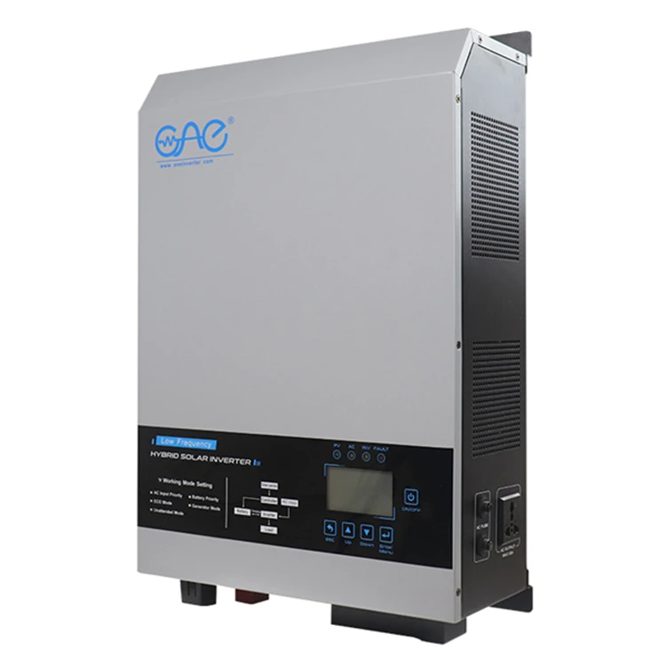Низкочастотный Гибридный солнечный инвертор 5000 Вт, продукты системы солнечной энергии с зарядным устройством mppt