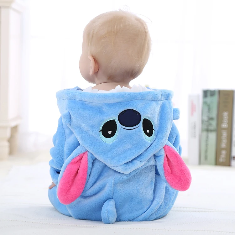OEM Wholesale Kids Jumpsuits Infant Girls Boys Cosplay Clothes Winter Animal Newborn Baby Rompers