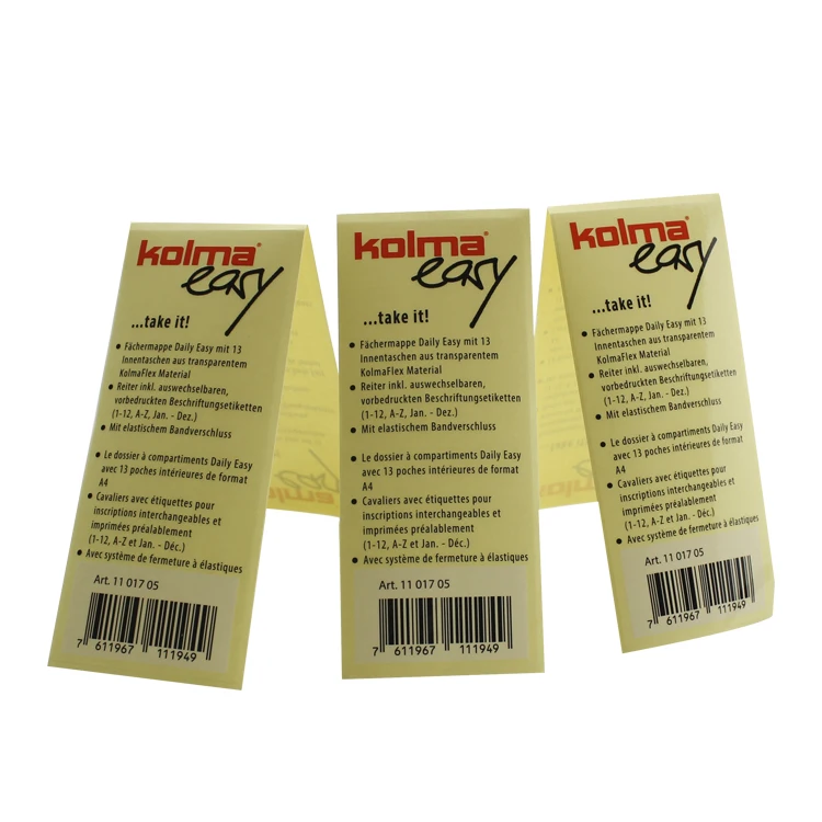 Custom coloured paper business thank you cards blister paper cards printed paper cards