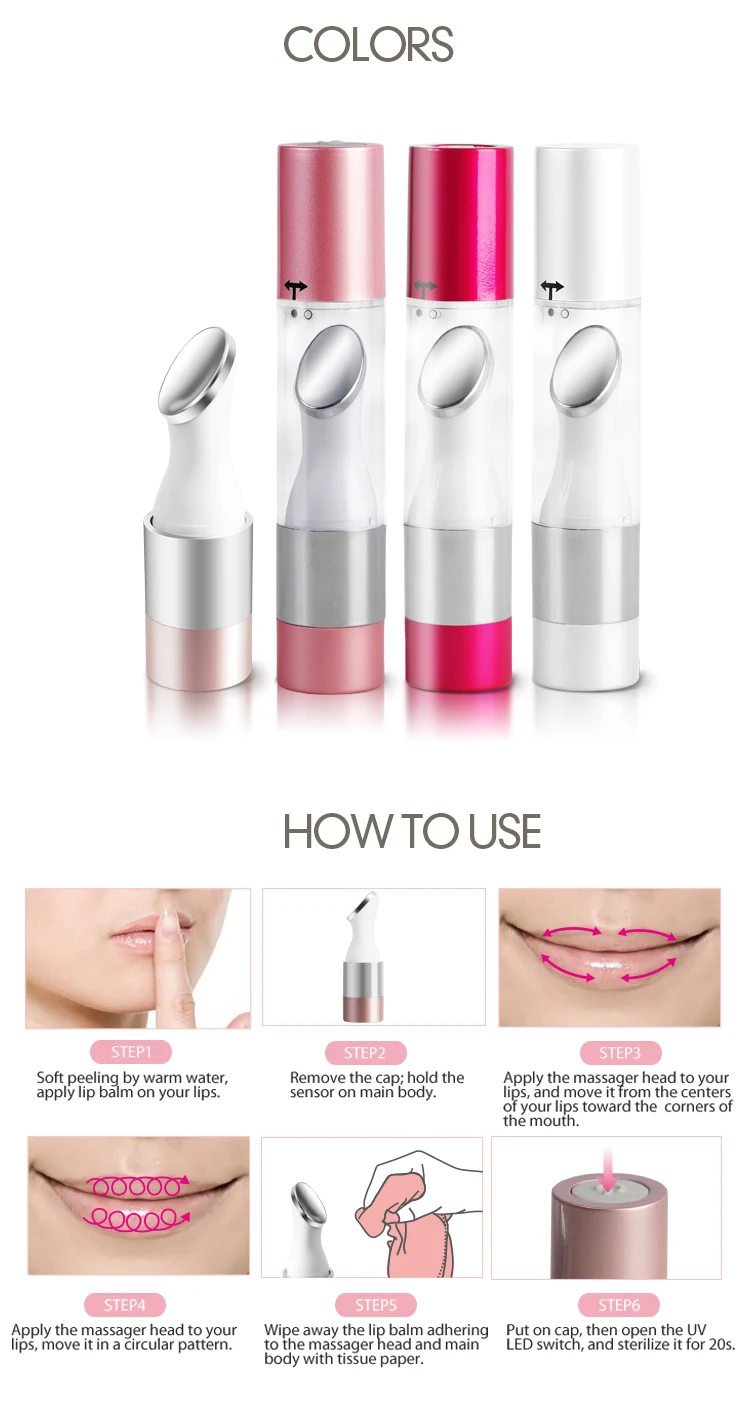 Private label portable lip plump enhancer beauty device silicone electric lip plumper
