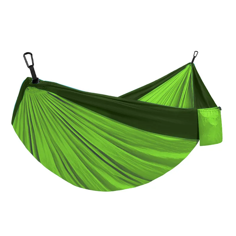 
Adjustable Hammock With Mosquito Net Outdoor Camping Hammock Swings with well-designed pockets 