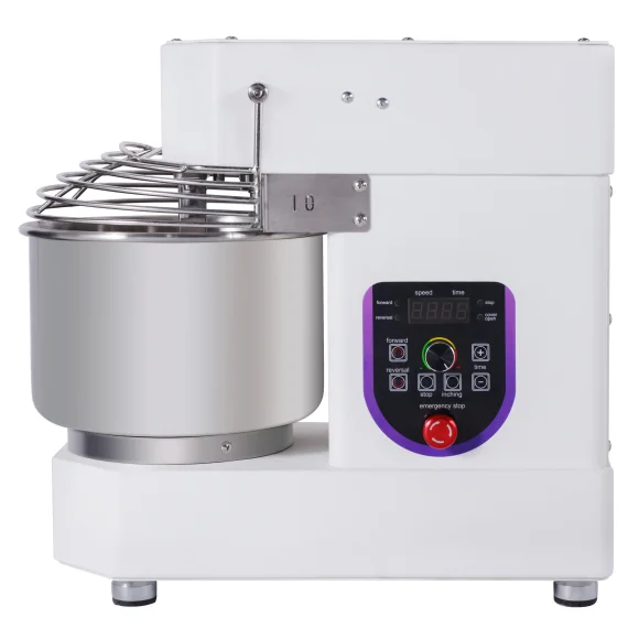 Hot Sale Bakery Equipment 8l 10l 3kg 4kg Spiral Mixer 10 Liter Mini Dough Mixer Small Dough Mixer Digital