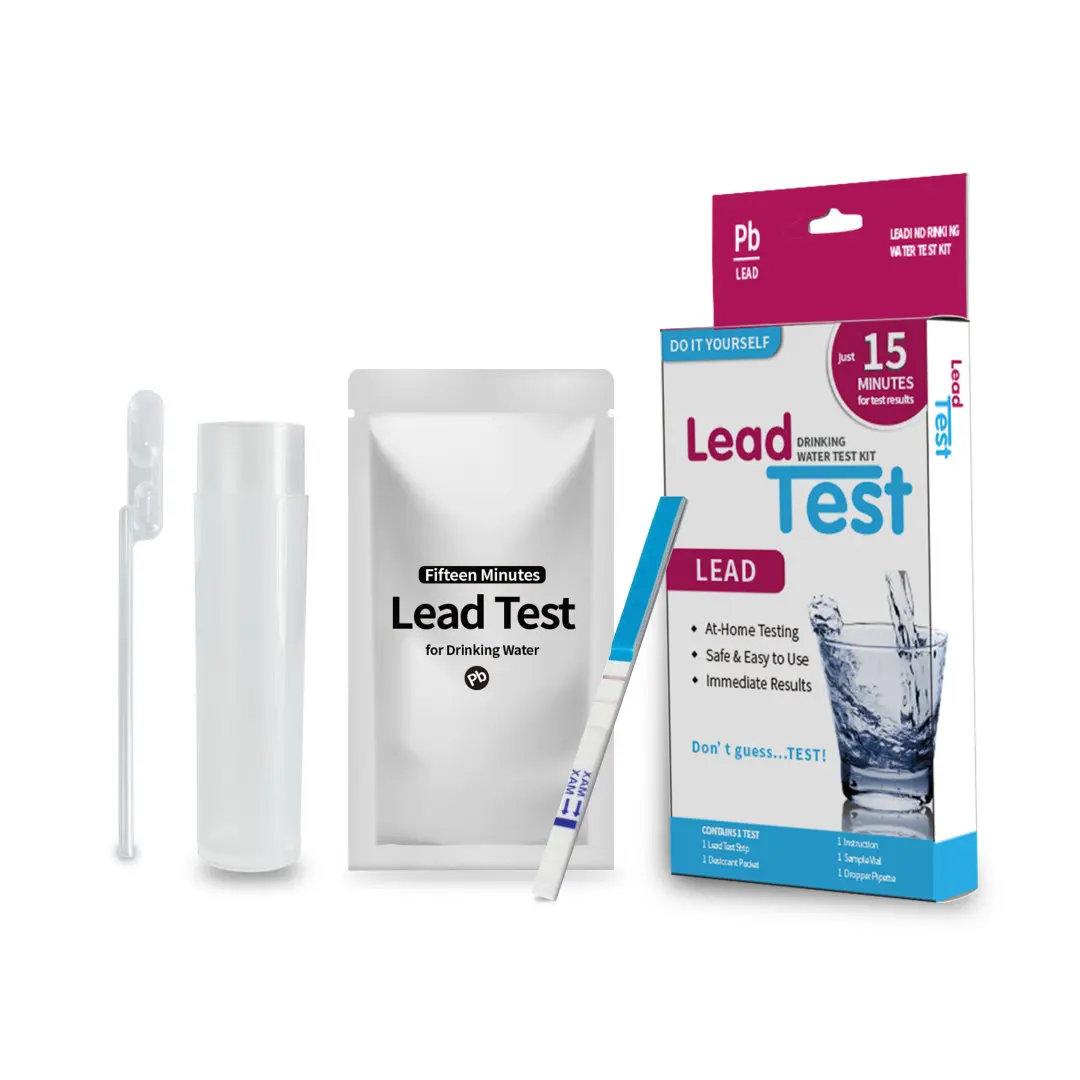 Drinking water Lead Test kit colloidal Gold  test kits water tester for home use