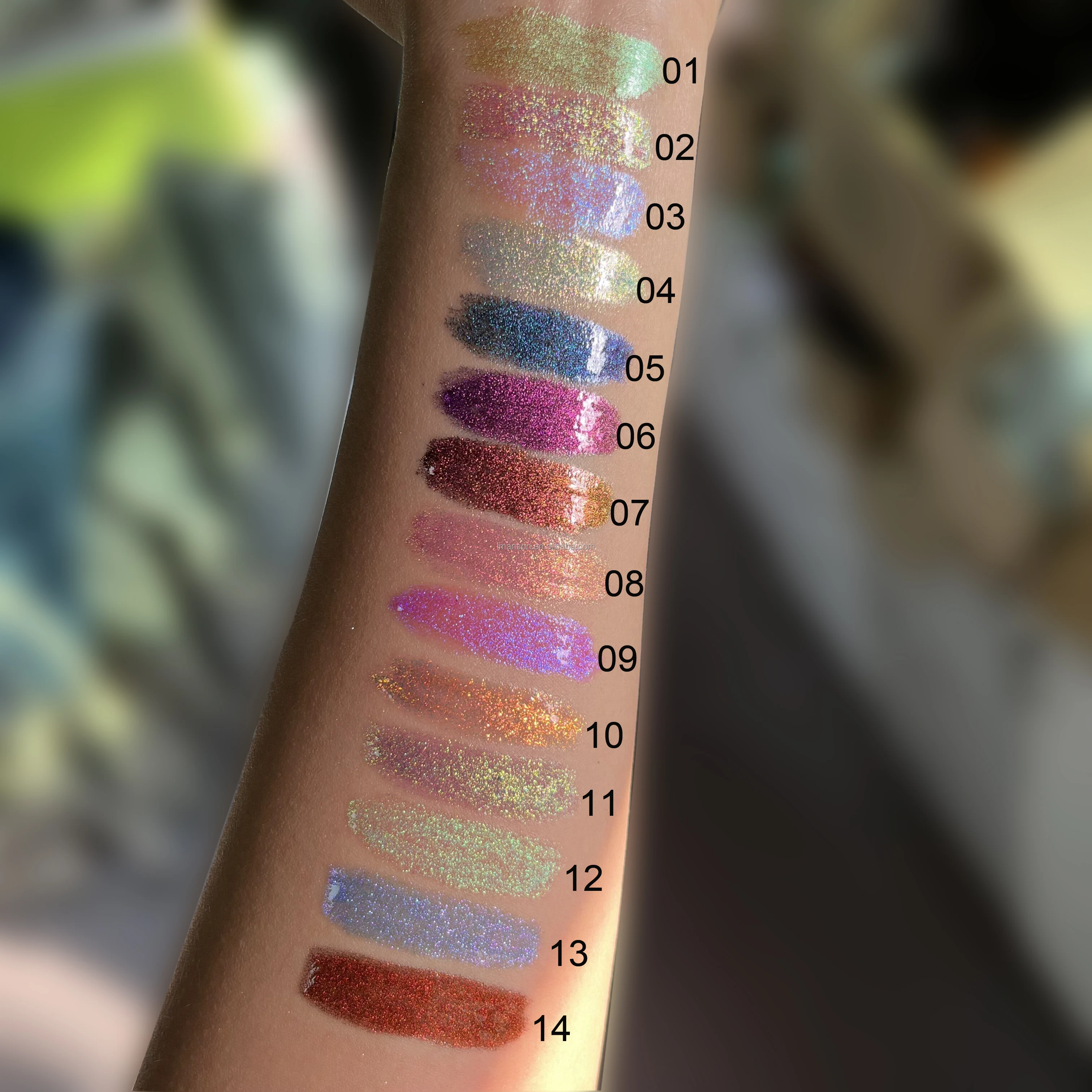 2024 New Trending Hot Sale 14 Colors Lip Makeup Private Label Multichrome Lipgloss Chameleon Lip Gloss