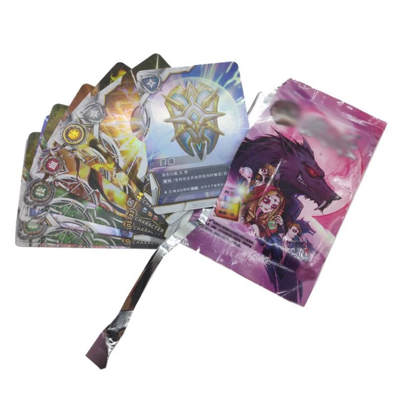 Пользовательские TCG CCG коллекционные карточки бустерные пакеты с пакетами из фольги и коробками дисплея