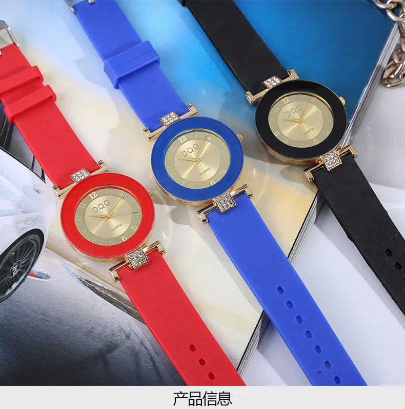 2022 New Luxury Brand Quartz Watches Women Sports Silicone strap Watch for gifts Casual Ladies Wristwatches Clock
