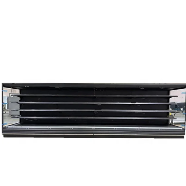 Grocery freezers Multi-deck Open Cold Drink Vegetable Fruits Open Display Fridge Chiller