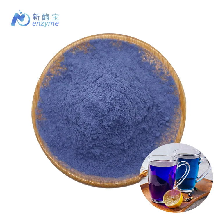 Hot Selling Food Pigment Wholesale Price Water Soluble Butterfly Pea Tea Powder