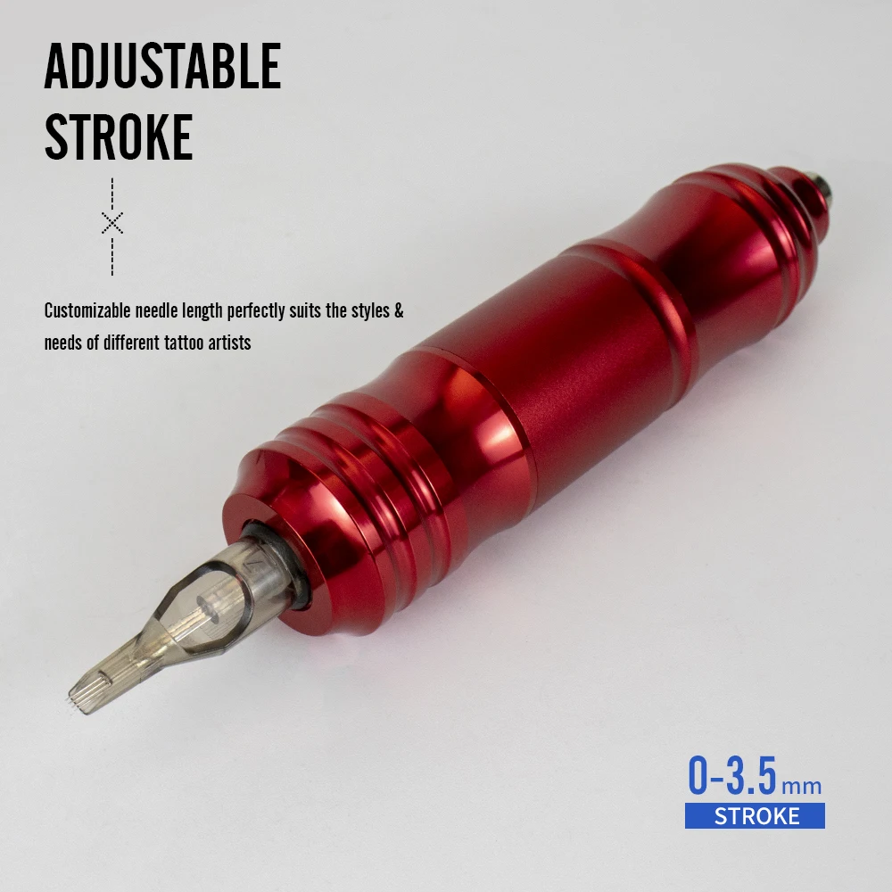 Ghostaxe Tattoo Machine Kits Professional Powerful Motor Tattoo Pen Set Permanent Makeup Machine for Body Art