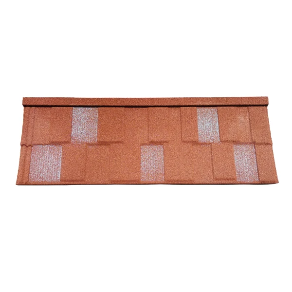 stone chip coated aluminum zinc step tiles roofing sheets in lagos nigeria