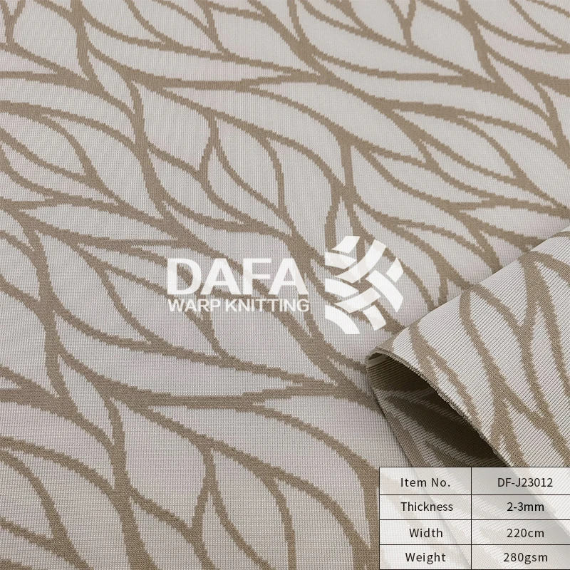 Double color jacquard mesh line pattern 3D mesh sandwich mesh