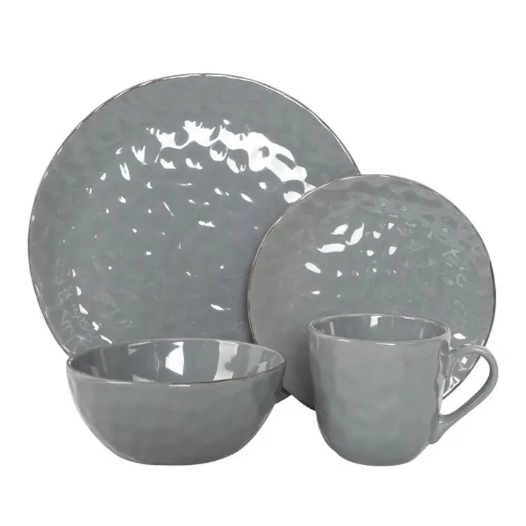 Набор керамических тарелок посуда фарфор 16 шт набор посуды