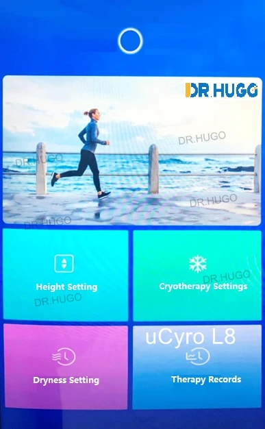 DR.HUGO uCyro L8 Health Cryotherapy Device Cryosauna medical cryogenic equipments Cryo Sauna Device Cryotherapy Chamber