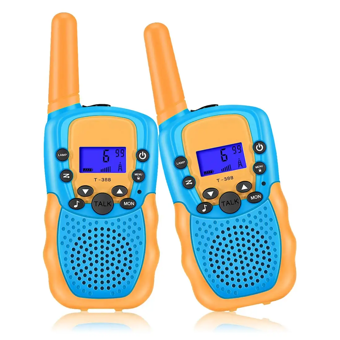 Toys for 3-12 pack kids digital 22 Channels two Way Radio with Backlit LCD Flashlight long range 20 km comunicador walkie talkie