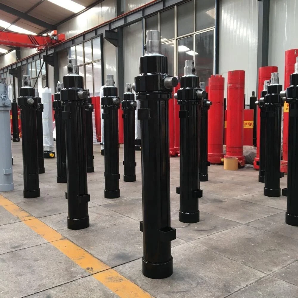 hydraulic piston Parker type customized cylinders Miller type hydraulic cylinder for dump truck and trailers XINGTIAN hydraulics parts FAW hydraulic cylinder