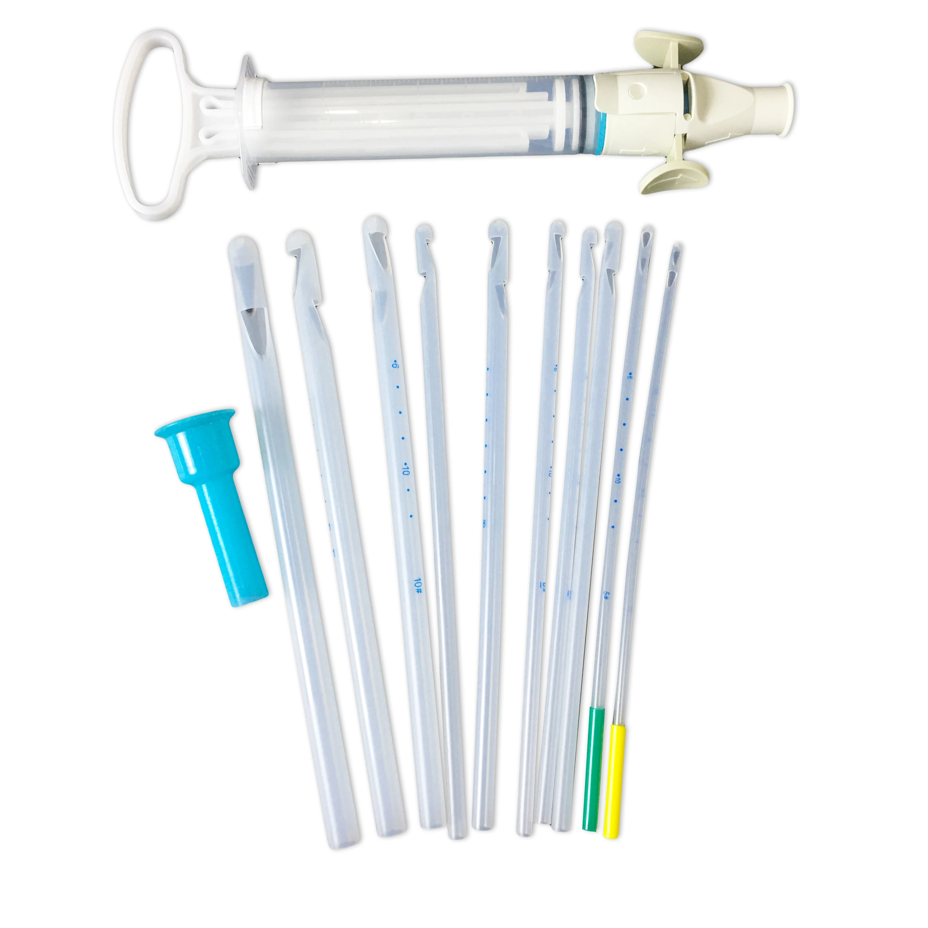 JUSTOP Medical Disposable Consumables MVA Aspiration Abortion Kit  Manual Vacuum Aspirator Price For Gynecology