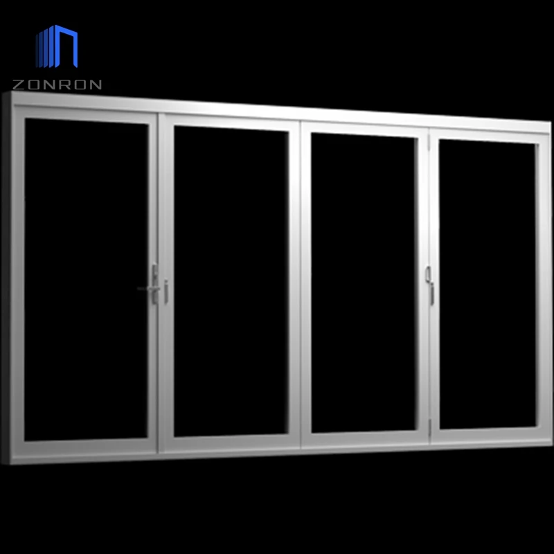 ZONRON simply beautiful shop window custom factory hot sell Folding anodized accessories multi folding open