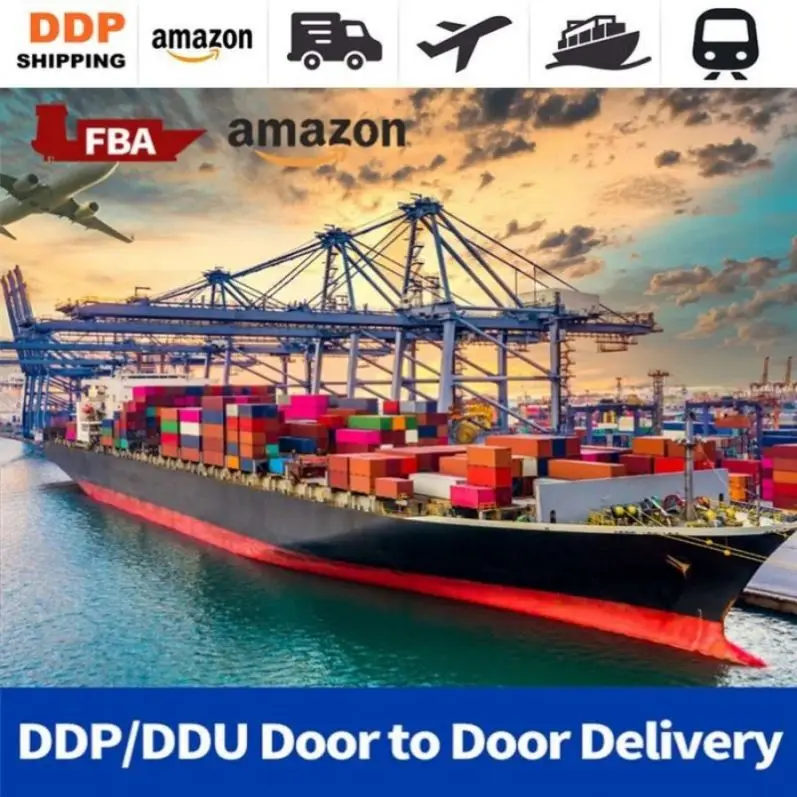 A-class Sea Shipping From Shenzhen Shanghai Zhejiang Ningbo China To USA Russia Amazon LCL FCL Sea Freight Forwarder To The Door
