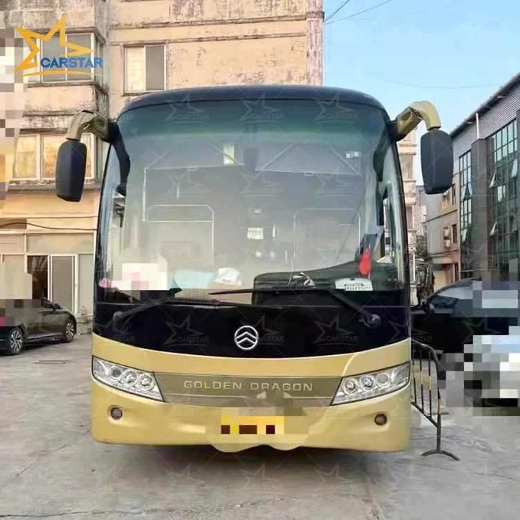 Долгое путешествие Подержанный автобус с ручным приводом 56 мест Yutong Zhongtong Higer старый для продажи