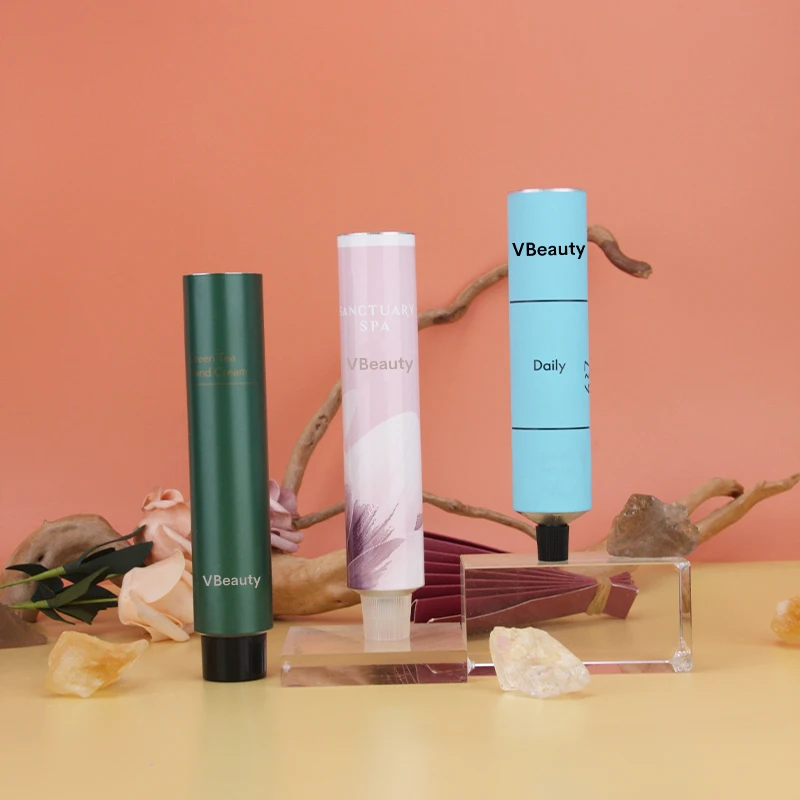 Custom Aluminum Tube for Cosmetic Aluminium Cream Tube with Aluminium Tube Packaging