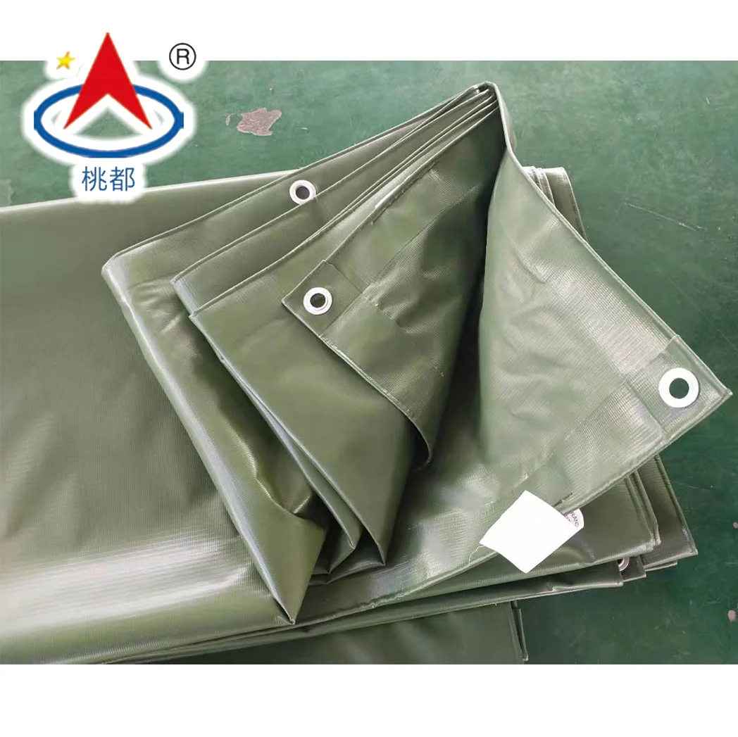 Fire resistant Waterproof UV resistant rain prevent Pvc Tarpaulin Coated manufacturer