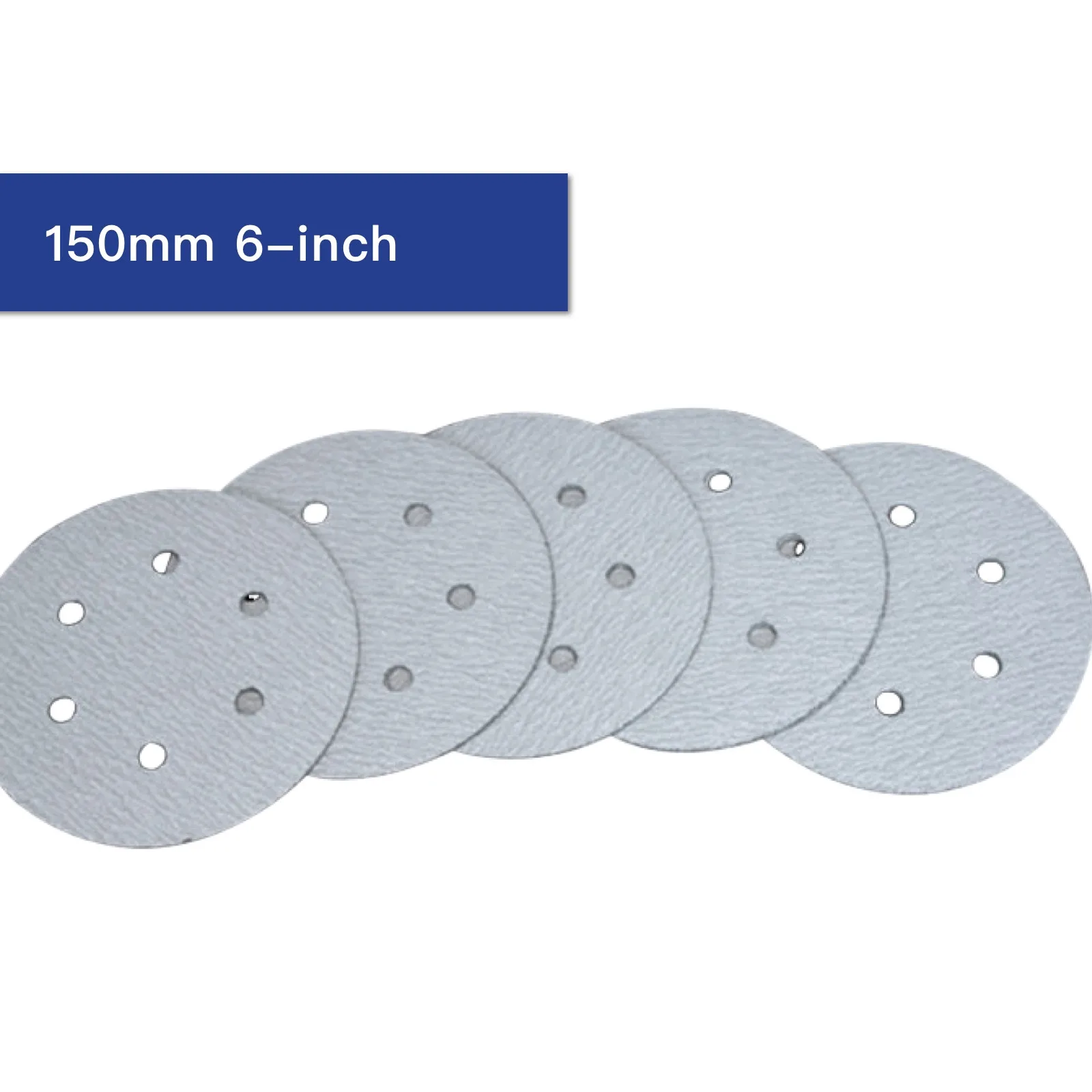 KF-PRE-Platinum   6inch(150mm) With 6 Dust Holes Hook&Loop Sanding Disc Sandpaper