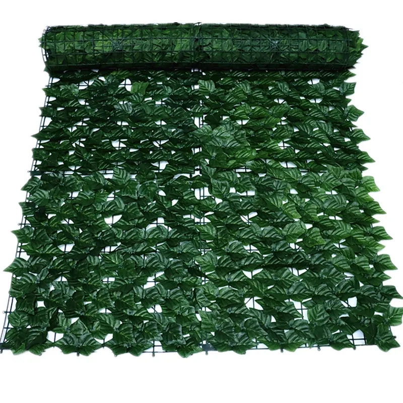 Wholesale Artificial Ivy Leaves Hedge For Garden Backdrop Wall Backyard Decoration