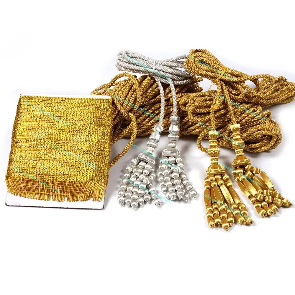 Gold wire fringes manufacturers