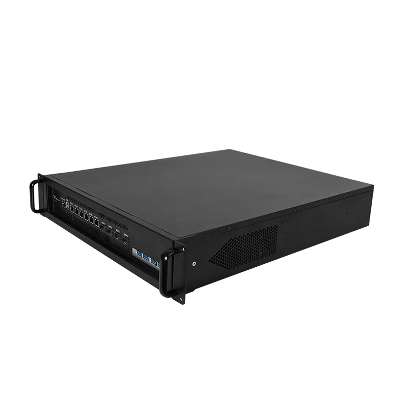 Zunsia OEM 2U 19 inch Rackmount Intel 12th Gen Network Firewall Router with 4 SFP and 6 LAN