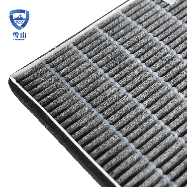 Factory Price Activated Carbon Non-woven Fabric Air Conditioner Filter H13 HEPA Carbon Filter