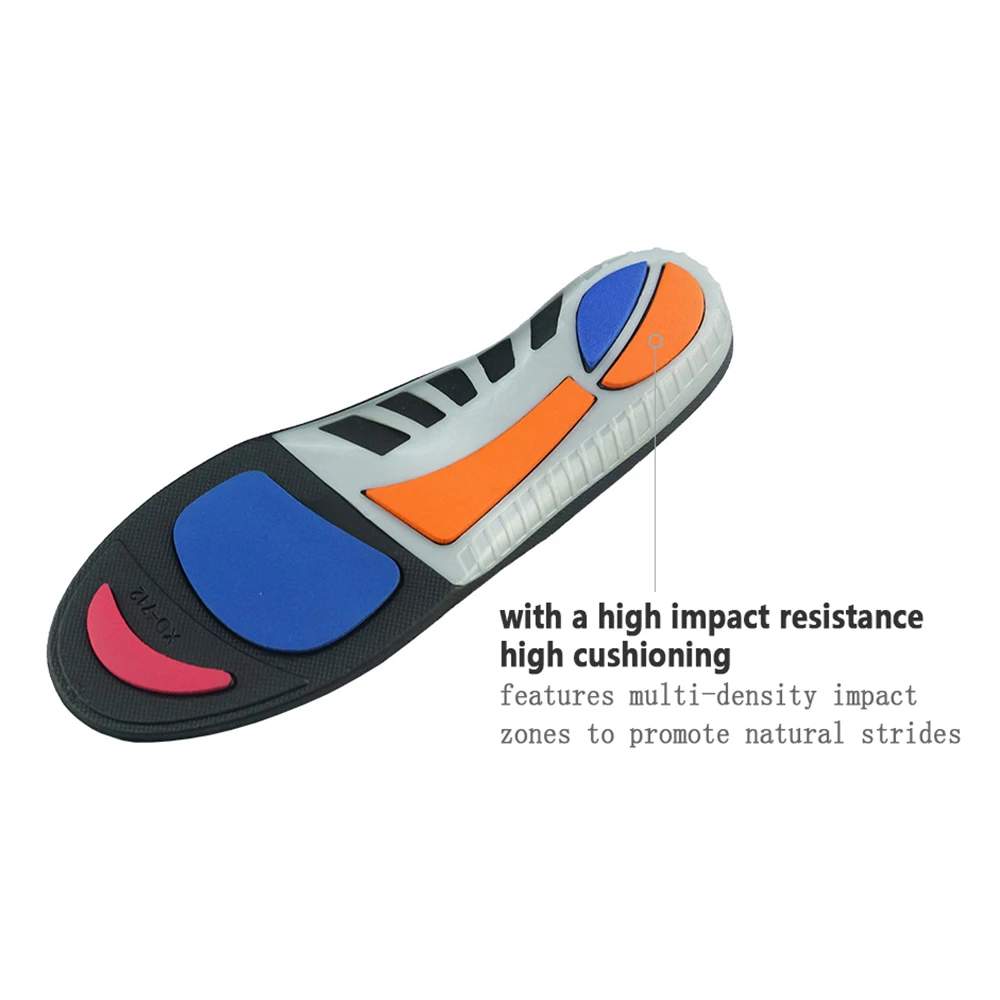 Pu Sports Orthopedic Insoles Pads For Shoes Soles Flat Feet Arch Support Corrector Shoes Inserts Cushion Breathable Foot Insole