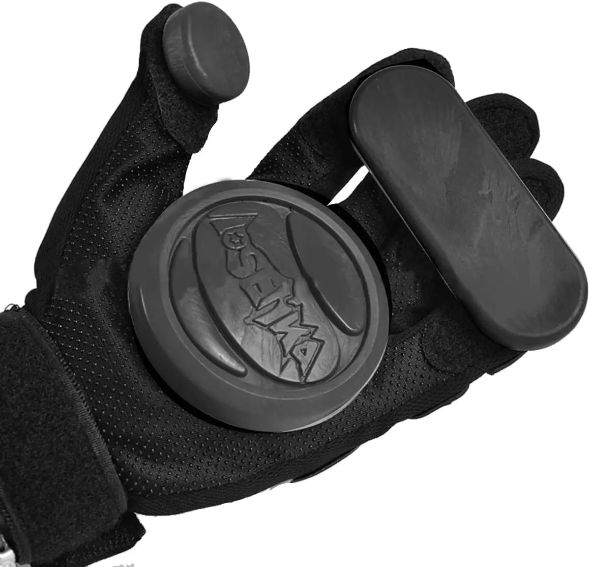 BSCI factory OEM PREMIUM custom logo PREMIUM Adult Longboard Downhill Slide Gloves