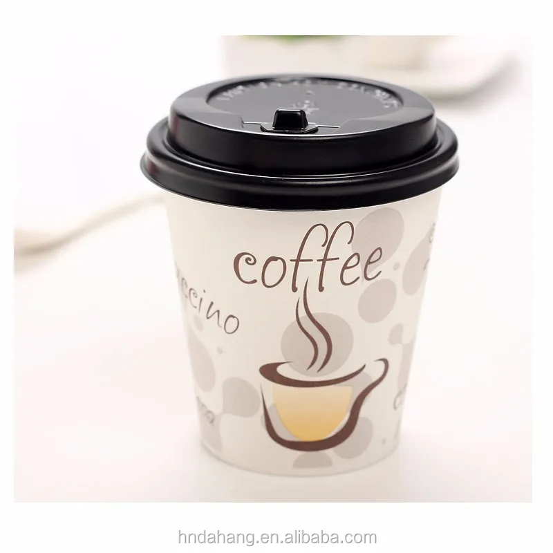 Disposable Tea Cups 8oz Hot Drink Coffee Disposable Ripple Paper Cup Grade Double Wall Coffee Paper Cup With Lids