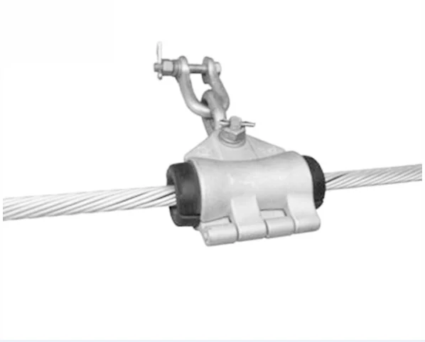 ftth optical fiber cables Accessories Preformed Suspension cable clamp for 200-1000m overhead lines span ADSS