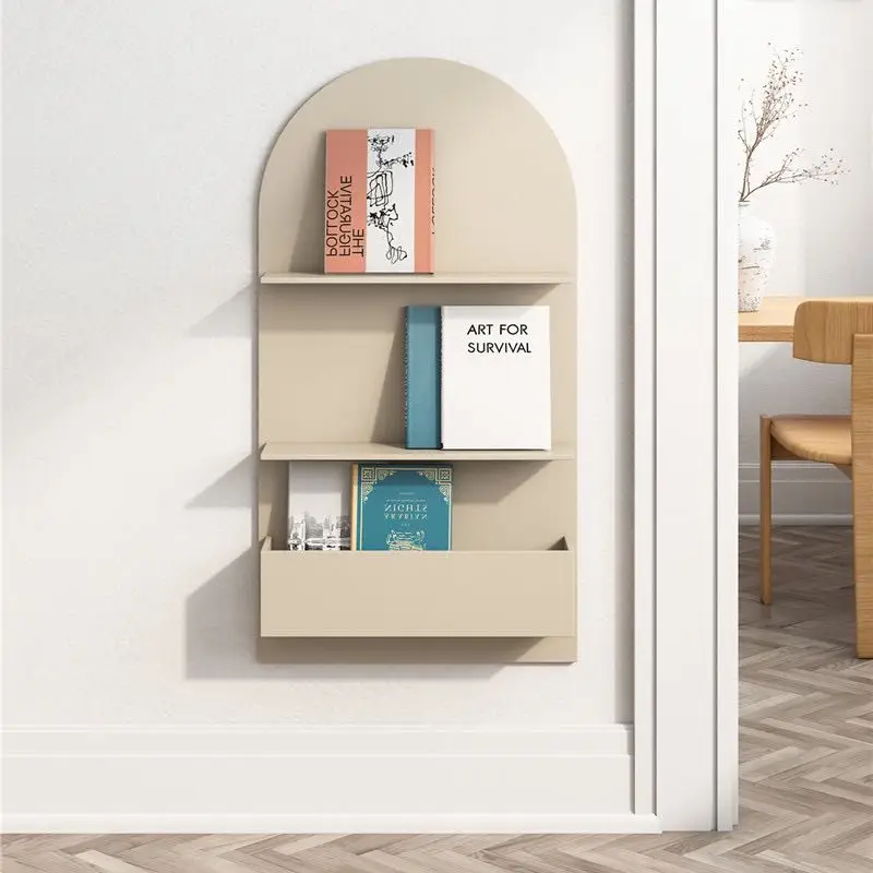 Office Wood bookshelf Kid Portable Tree Book Shelf Storage Bookcase Wooden Shelf Storage Holders Racks